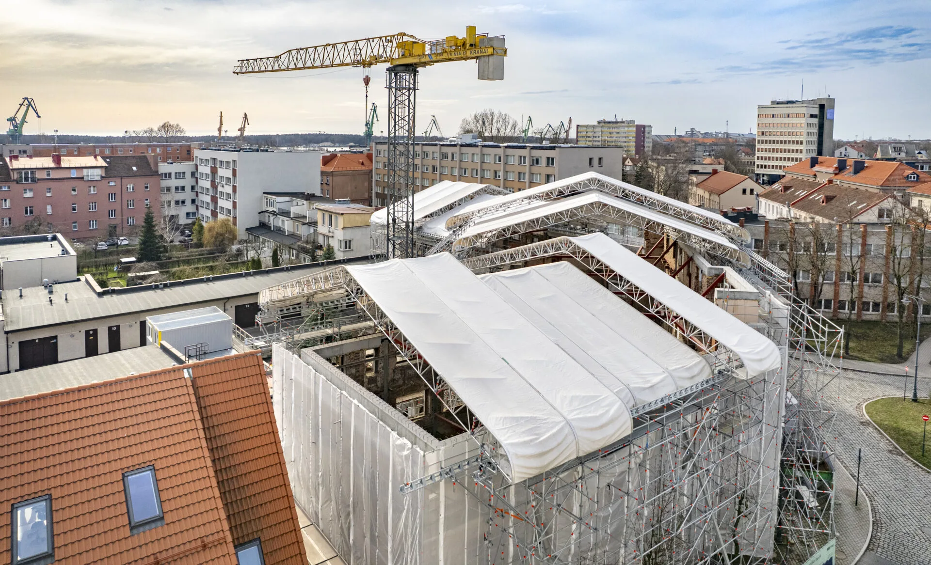 Gintaro g. objekto statybų valdymas: darbų techninė priežiūra statybvietėje.