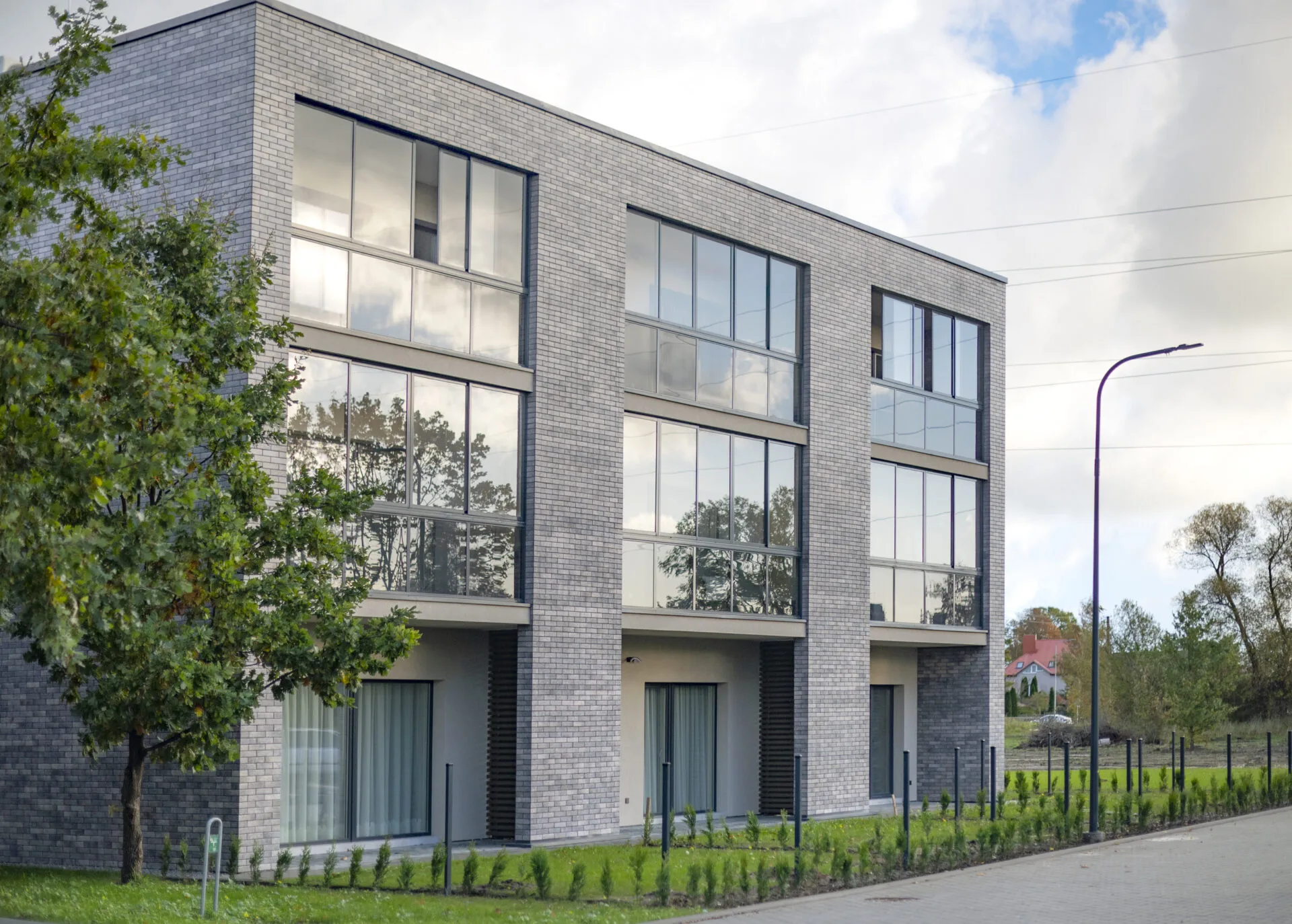 Klemiškės statybų projektas: atliekamas statybų valdymas ir darbų techninė priežiūra.